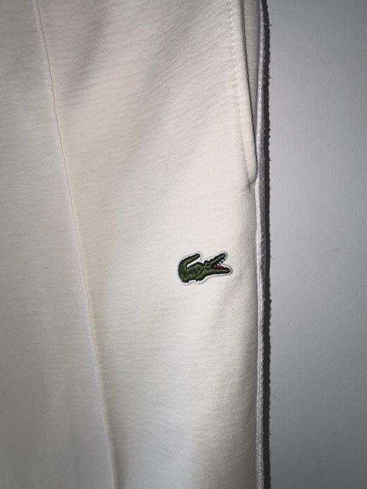 Fato treino Lacoste branco completo S M estilo premium