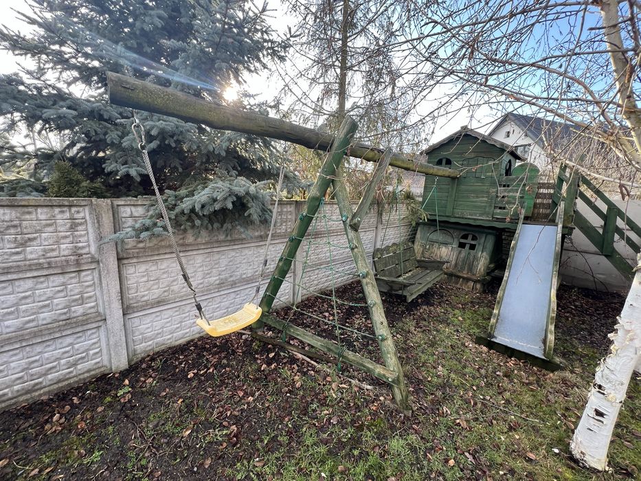 Oddam za darmo domek dla dzieci hustawka zjezdzalnia