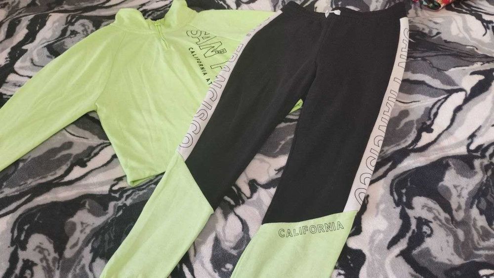 Костюм спортивний для тренувань танців гімнастики River island H&M