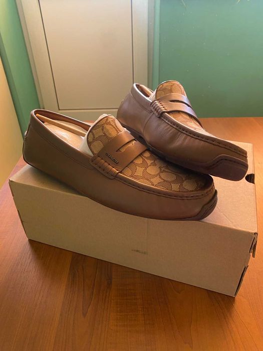 Чоловічі мокасини coach