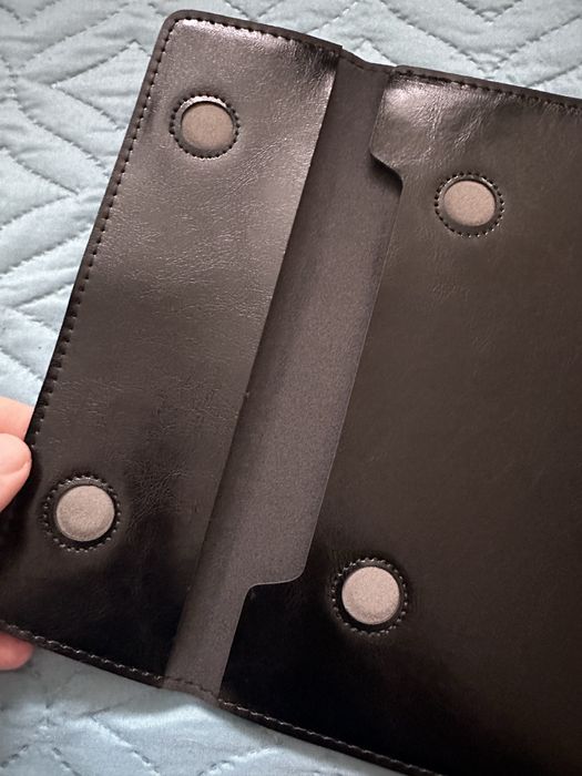 Кожаная сумка папка накладка для ноутбука, Macbook air pro
