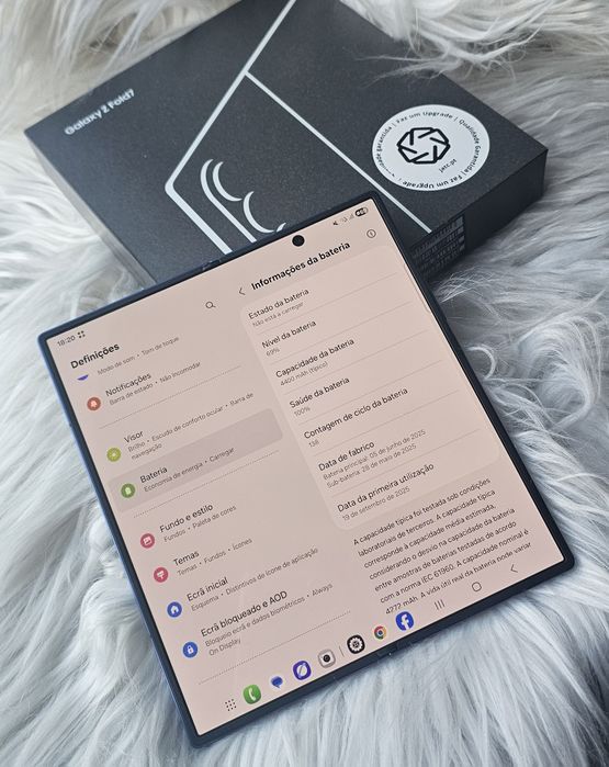 Samsung Zfold 7 256gb C/garantia Possibilidade de Financiamento 6x 18X