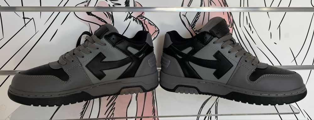 Off-White Out of Office Black Gradient r42