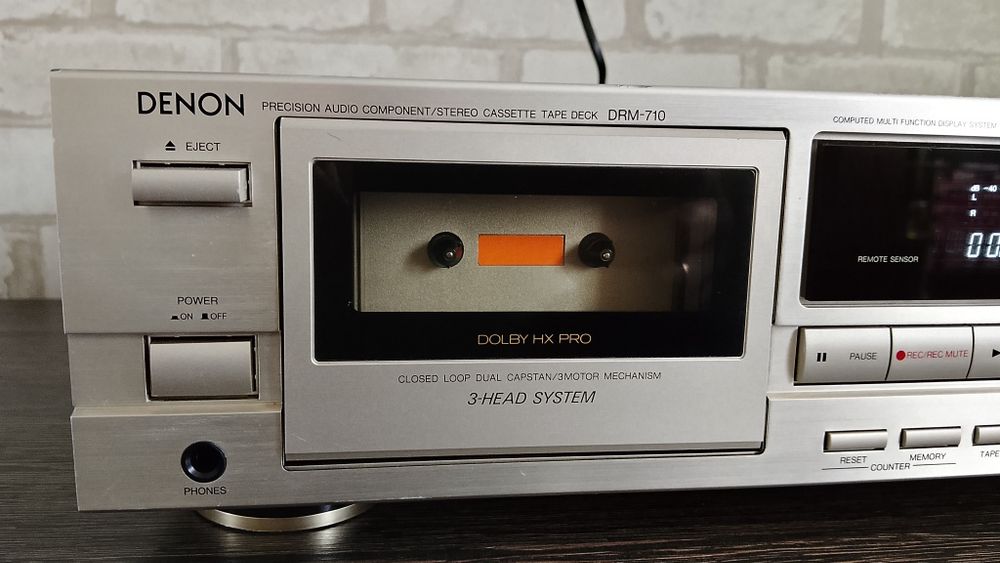 DENON DRM-710 Stereo Cassette Deck 1992-94