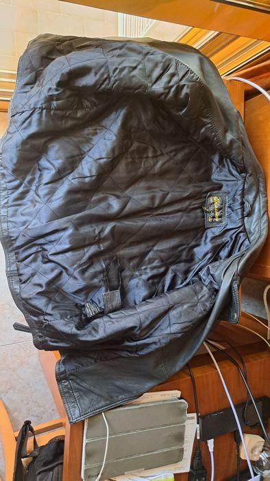 Blusão mulher cabedal tamanho S