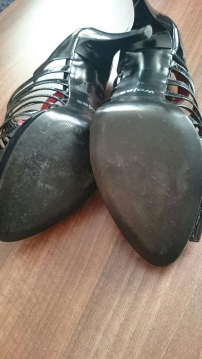 Sandały Wojas że skóry