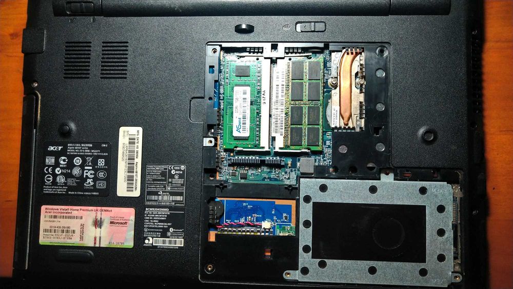 Ноутбук Acer Aspire 4810T (не працює)