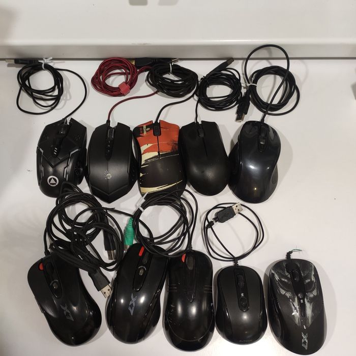 Мышки Б.У Logitech, A4Tech, Bloody, Razer, Gigabyte