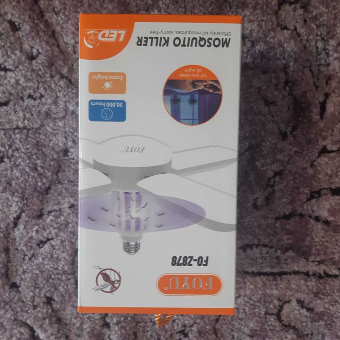 Уничтожитель led Фонарь антимоскитный ловущка для комаров мух москитов