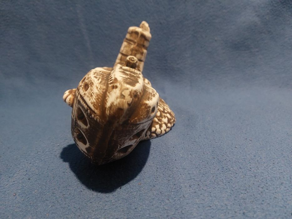 Wrak okrętu. Ozdoba do akwarium.