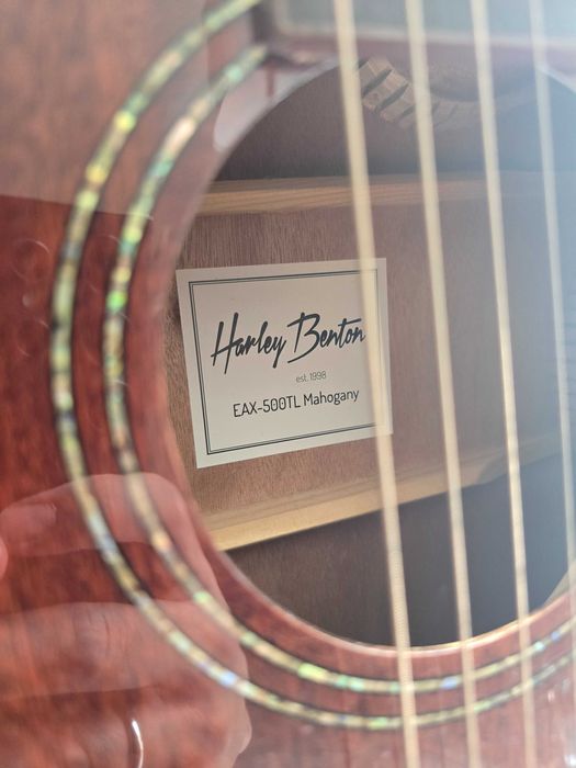 Guitarra Harley Benton EAX 500TL + Extras