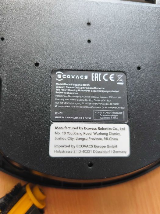 Робот-пилосос ECOVACS DEEBOT OZMO 950 Black