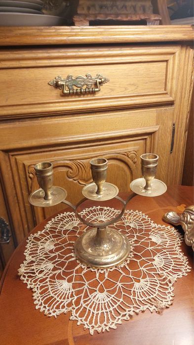 Бронзовый подсвечник Германия