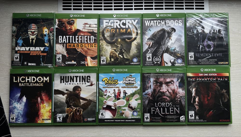 Игры XBOX 360 One/Series X, Playstation 4, Nintendo DS/3DS. Новые и БУ