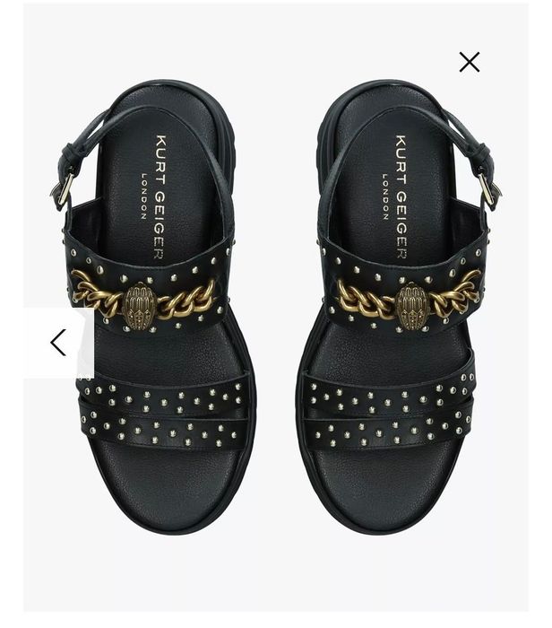 Sandały Kurt Geiger London rozm. 35 wkładka 23,5 cm