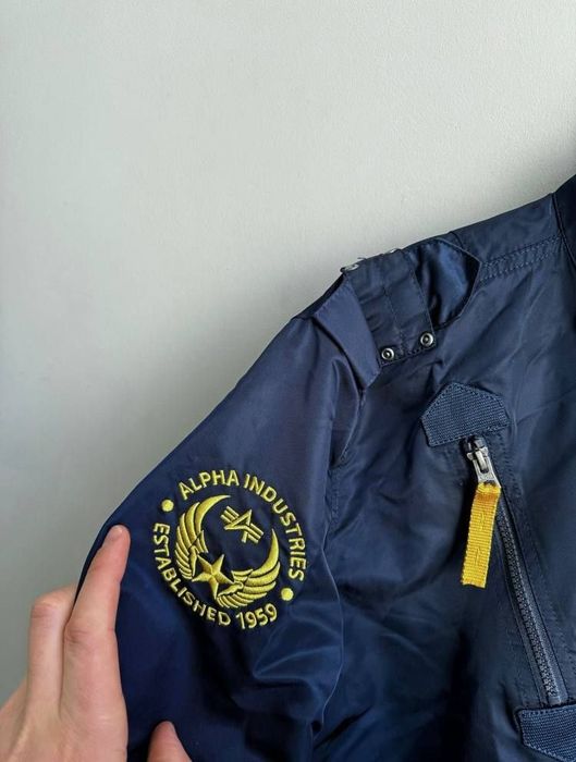 бомбер Alpha Industries Falcon II blue розмір S