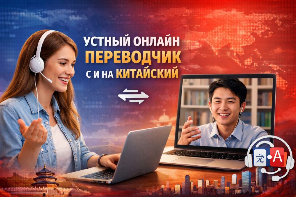 Устный онлайн переводчик с китайского
