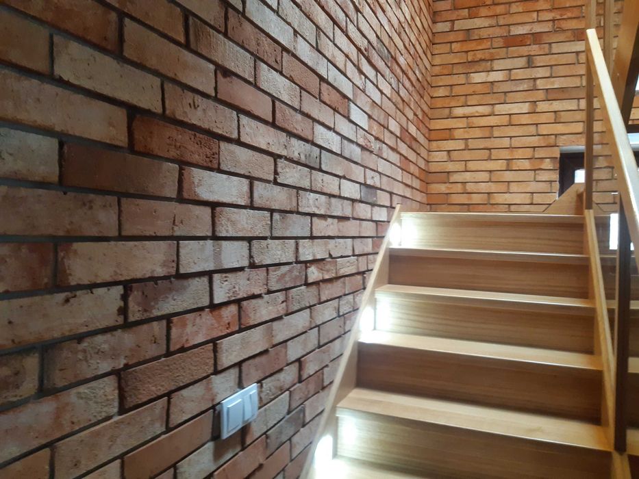 stara cegła cięta, płytki ceglane, lico MODERN
