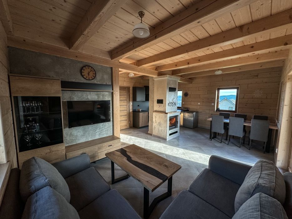 Domek Widokowy Tyniok w górach wynajem Koniaków Istebna Tatry Beskidy