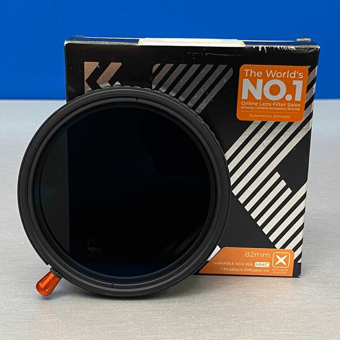 K&F Concept ND2-32 + CPL + Black Diffusion 1/4 HMC | 82mm