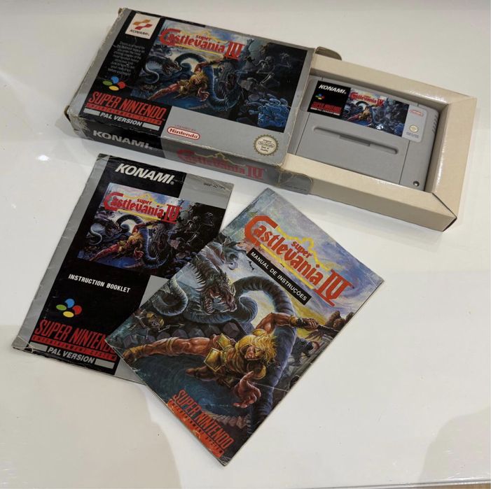 Jogo Super Nintendo / SNES Super Castlevania IV
