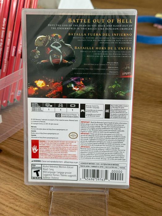 Hades Switch NOWA w folii