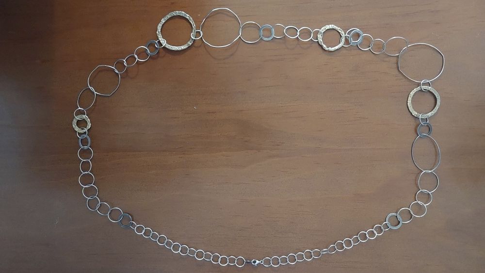 Colar antigo em prata