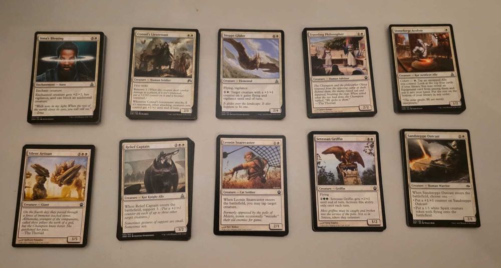 Cartas Magic - Brancas