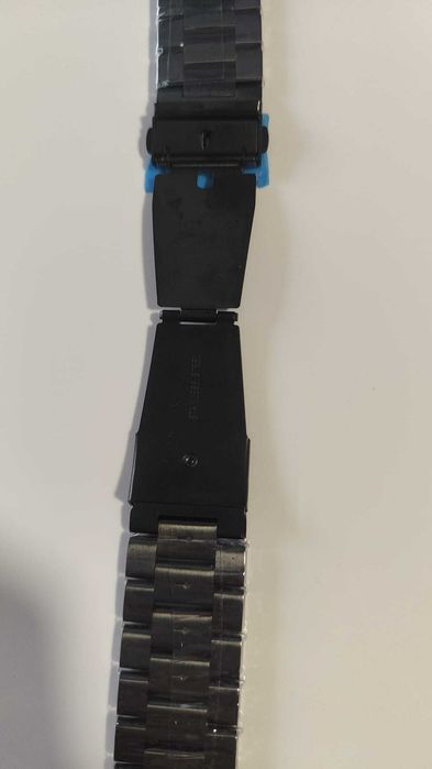 Braçadeira de relogio 22mm Preta