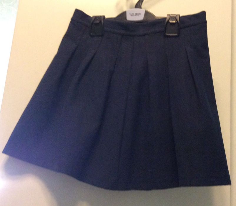 Синяя школьная юбка Zara 164 р. 12/14 лет.
