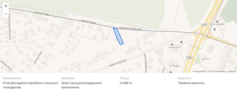 Продам 42 сот земельну ділянку в Глевасі