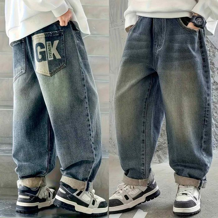 Модні  широкі джинси багі baggy широкие джинсы 
На зріст 150 - 168 
Та