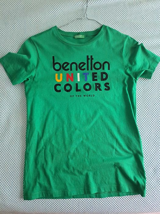 Tshirt Benetton - 160cm - 11 a 12 anos - Muito bom estado