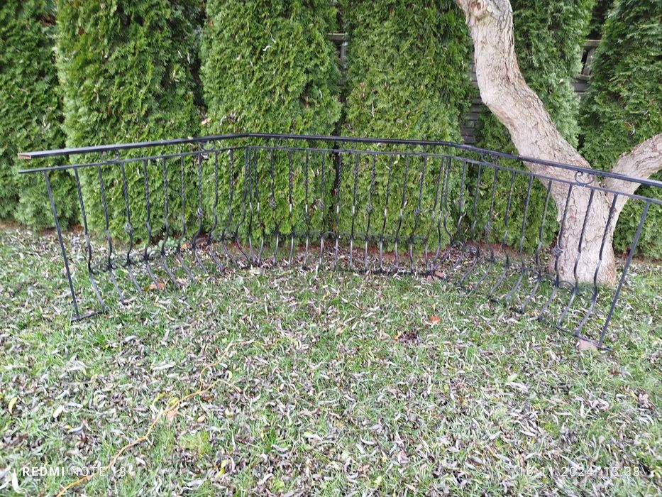 Balustrada stalowa elementy kute