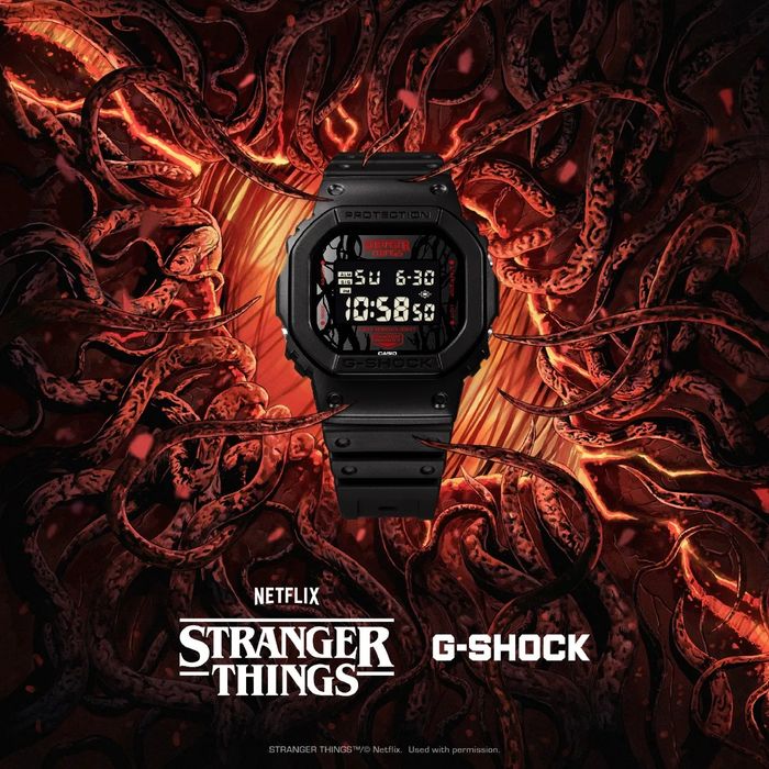 CASIO G-SHOCK x Stranger Things
DW-5600STT-1ER | NOWY | Limitowana
edy