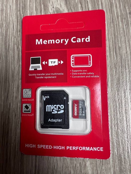 Флешка 1TB Карта пам’яті Sony microSD 1TB A1 + SD адаптер