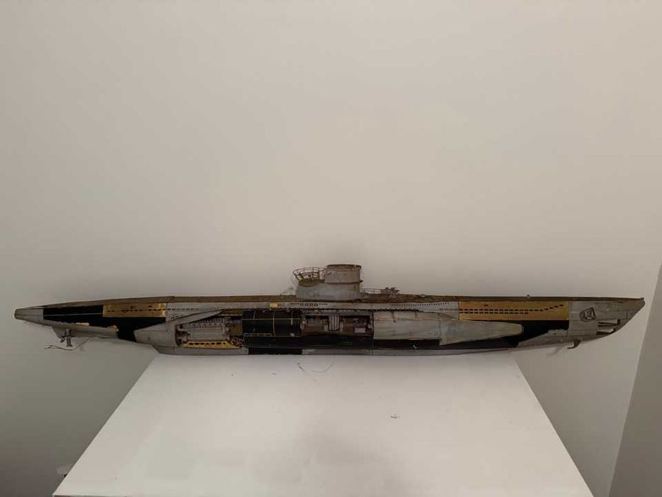 Model statku okręt podwodny typu U-Boat .