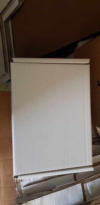 Caixa  de cartão /Novas/23×19×16 côr Branca