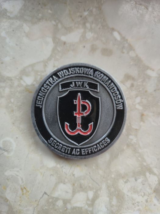 Challenge coin / medal JWK wydział szkolenia nurkowego