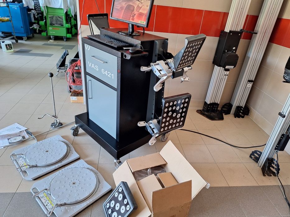 John Bean 3D VAS 6421 geometria kół zbieżność