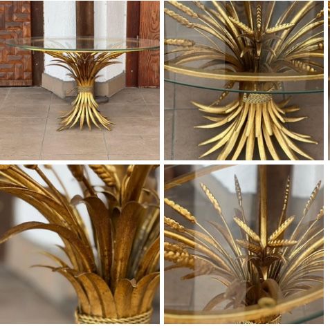 Coco Chanel Hollywood Regency stolik kawowy