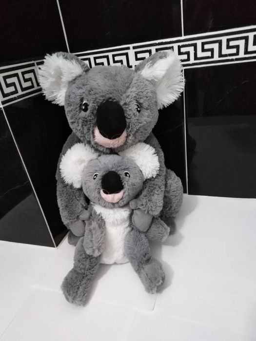 Peluche koala Mãe e Filho.