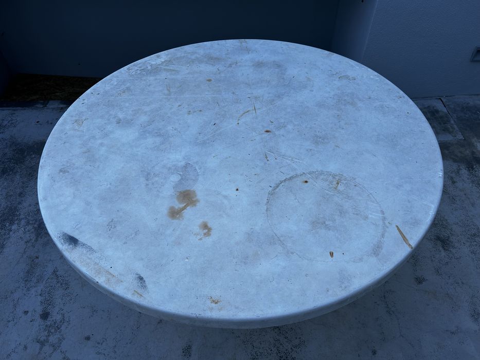 OFEREÇO Mesa de Resina de Jardim Ultra Resistente