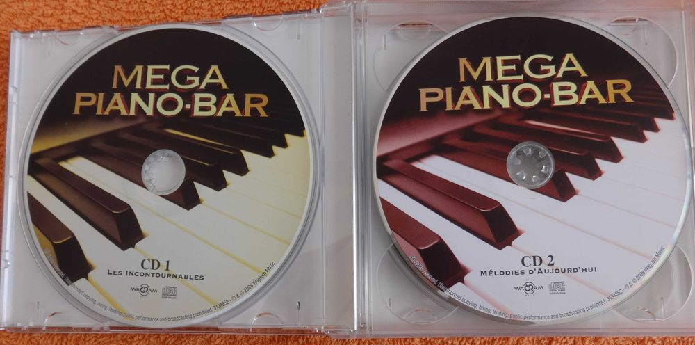 Mega Piano Bar – Coffret 4 CD's