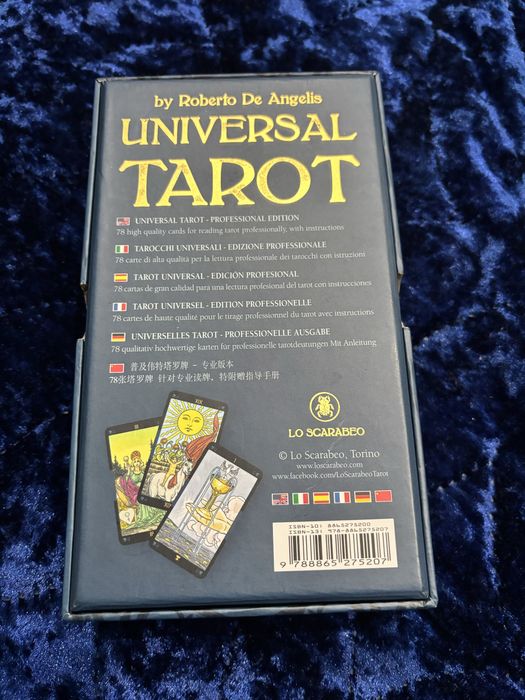 Universal Tarot Professional Edition – Roberto De Angelis – Novo