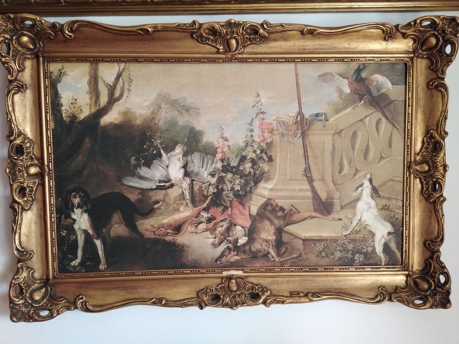 Quadro de Jean Baptiste Oudry Retratando o Retorno da Caça