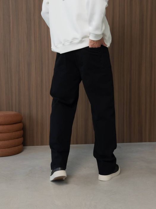 Чоловічі баггі baggy джинси чорні