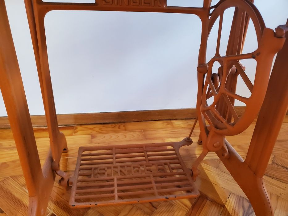 Máquina costura Singer antiguidade