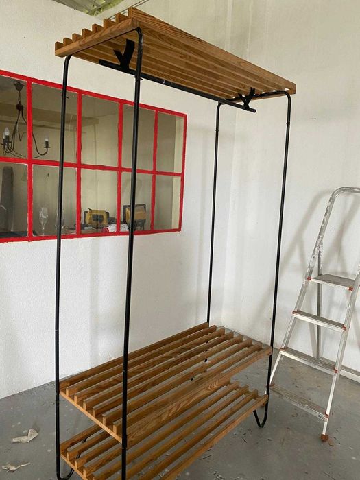 Ikea BODO, armário aberto, bom estado