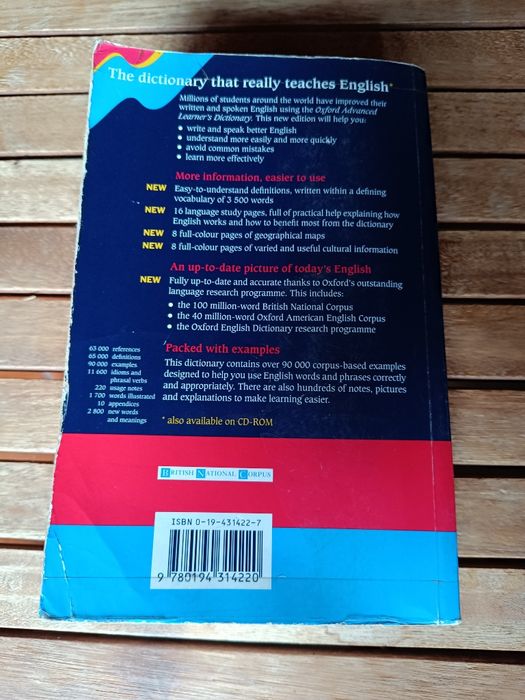 Oxford Advanced Learner's Dictionary